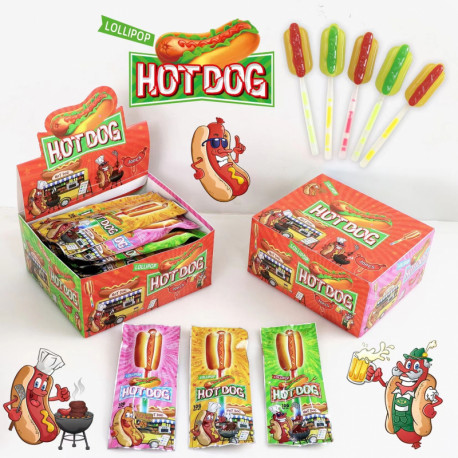Lollipops HOT DOG 10g