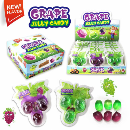 Želiniai saldainiai GRAPE 12g