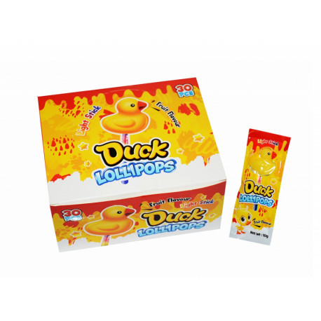 Lollipop DUCK WITH LIGHT 10g