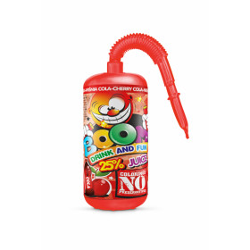 Vyšnių - kolos skonio negazuotas gėrimas BOOM COLA - CHERRY 180 ml