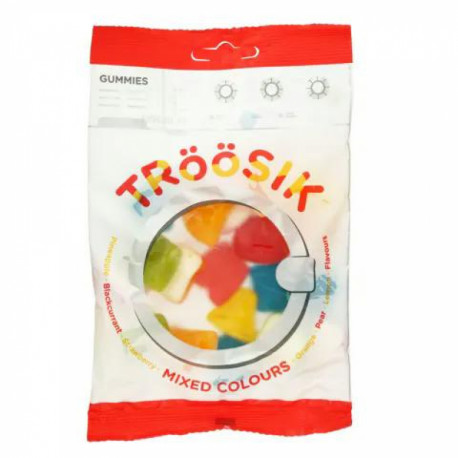 Gummies TROOSIK MIXED COLOURS 90g