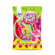 Set of fruit-flavored lollipops with chewing gum (18%) GUM POP FRUIT 144g
