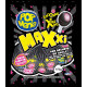 Lollipops with chewing gum POP MANIA MAXXI CHERRY 672g