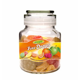 Fruit flavoured candies FINE DROPS 300g.