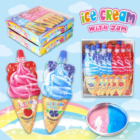 Liquid candy ICE CREAM WITH JAM 20g