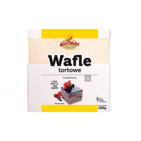 Waffle SQUARE CAKE 160g