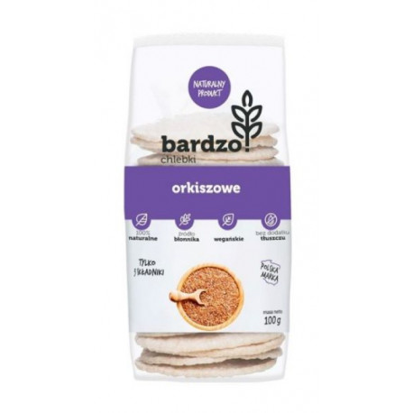 Spelt waffles BARDZO 100g