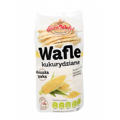 Kukurūzų trapučiai CORN WAFERS 100g