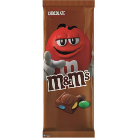 Milk chocolate with dragee M&Ms 165g