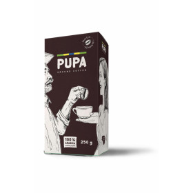 Ground coffee in a vacuum PUPA 250g.