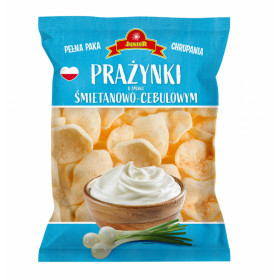 Traškučiai grietinės ir svogūnų skonio PRAZYNKI SMIETANOVO-CEBULOWE 100g