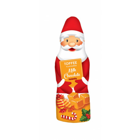 Toffee flavoured chocolate figure SANTA CLAUS TOFFEE 90g