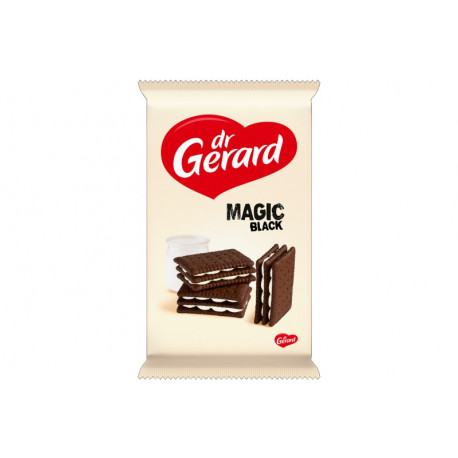 Kakaviniai sausainiai su grietinėlės skonio pertepimu MAGIC BLACK 330g.