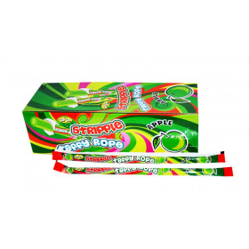 Chewy candy STRIPPLE TAFFY ROPE APPLE 25g