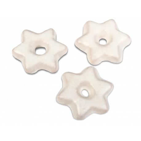 Cookies glazed with white glaze STARS 0,8 kg