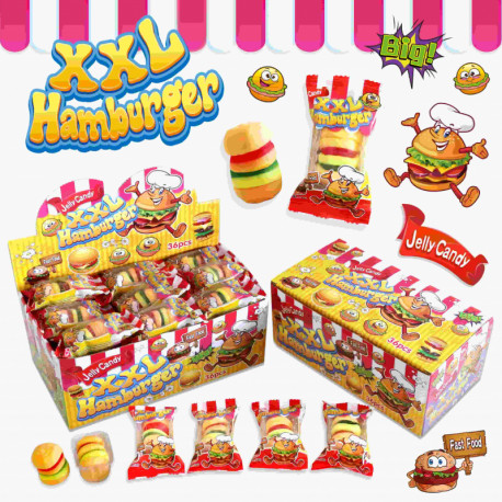 Jelly candy HAMBURGER 18g