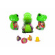 Jelly candies JELLY CUP FROG/DINOSAUR 13g