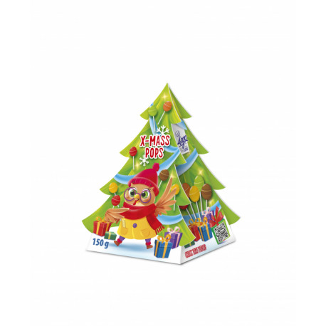 Lollipops Christmas gift TREE 150g