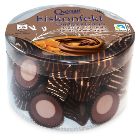 Chocolate candies with caramel flavor EISKONFEKT 300g