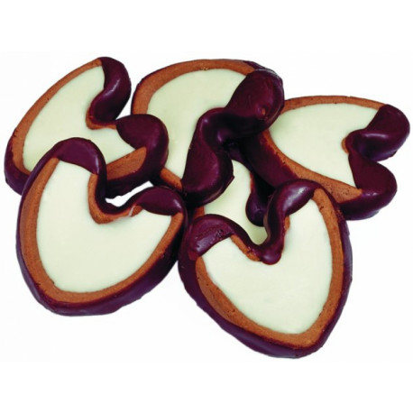 Decorated cookies with cream and glaze AMORKI 200g