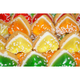 Biscuits with jelly HEARTS 1,5 kg