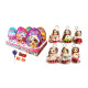 Plastic egg with lollipop, cheing candy, bubble gum and toy TRENDY GIRLS EGG 20g