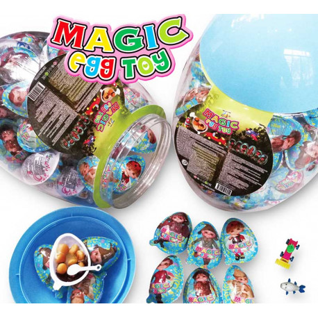 Plastic egg with surprise MAGIC/FAIRY EGG TOY 8g