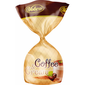 Šokoladinių saldainiai COFFEE & CREAM 1kg.
