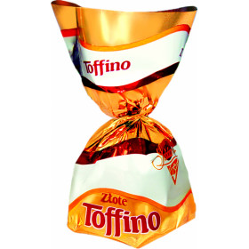 Chocolate candy with caramel filling GOLDEN TOFFINO 2,5kg