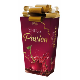 Šokoladiniai saldainiai su vyšniomis likeryje CHERRY PASSION 210g