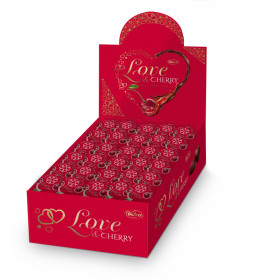 Chocolates filled with cherry in alcohol LOVE & CHERRY 1,5kg