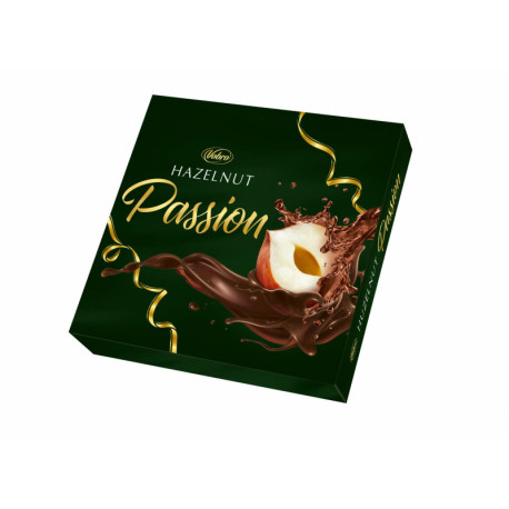 Šokoladiniai saldainiai su lazdynų riešutais HAZELNUT PASSION 126g