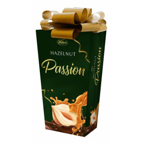 Šokoladiniai saldainiai su lazdynų riešutais HAZELNUT PASSION PREZENT 196g