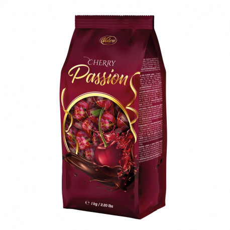 Chocolate praline filled with cherry in alcohol CHERRY PASSION  1kg.