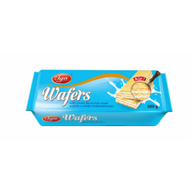 Wafers interleaved cream flavoured cream 500g