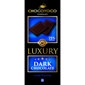 Dark chocolate 75% LUXURY 175g