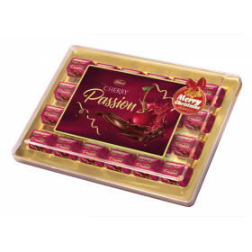 Šokoladiniai saldainiai su vyšnia likeryje CHERRY PASSION 295g