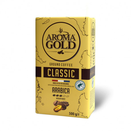 Ground coffee AROMA GOLD IN-CUP 500g