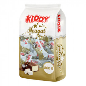Candy KIDDY NOUGAT coated with milk chocolate with vanilla nougat 800g