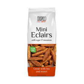 Mini Eclairs with sugar and cinnamon 125g