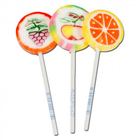 Patterned lollipops DESEN 8g.