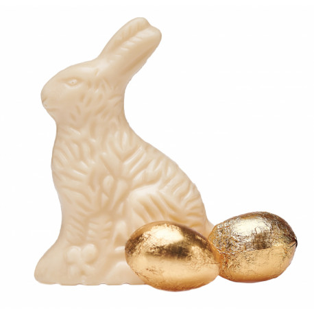 White chocolate figure WHITE HARE 40g