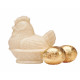 White chocolate figure WHITE HEN 40g