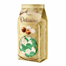 Šokoladiniai saldainiai su lazdynų ir migdolų riešutais DELISSIMO HAZELNUT AND ALMOND 1kg