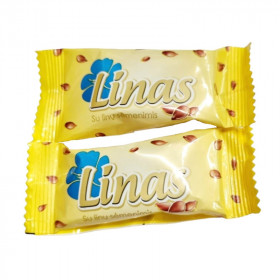 Milk-flavored candies with flax seeds LINAS 1 kg