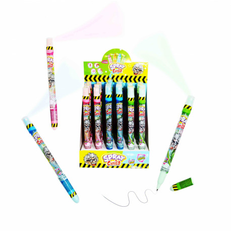 Skystas saldainis ir rašiklis SPRAY CANDY 8ml