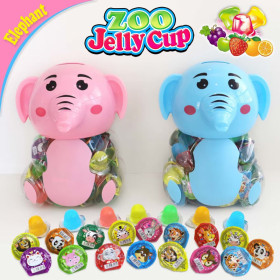 Jelly candies JELLY CUP ZOO 13g