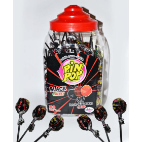 Lollipops PIN POP BLACK CHERRY 17g