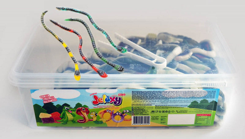 Gummy Elvan Jelaxy COBRAMOUSECROCODILESHARK