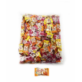 Candies with fruit flavoured filling LOVE BITE (1kg*8)